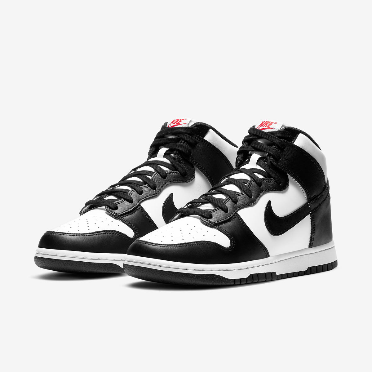 womens dunk high black white