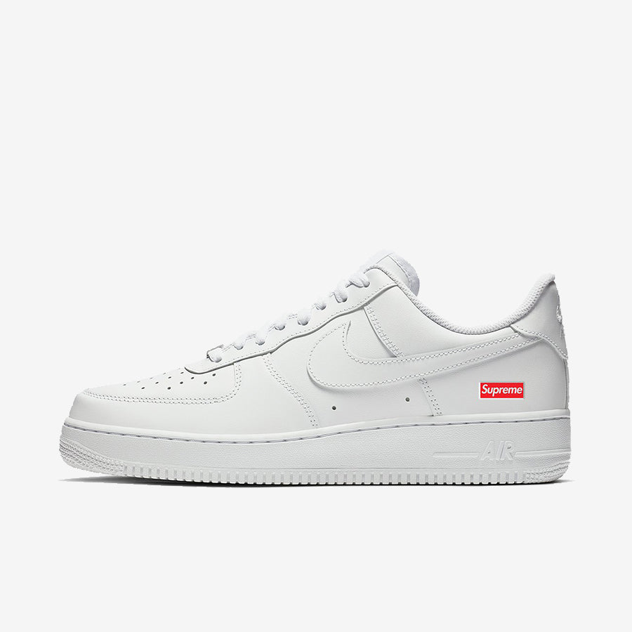 My Cuzin Vintage on Instagram: Nike Supreme White Low Air Force 1s. Size  9. $90. Available in Store and on Website 😎