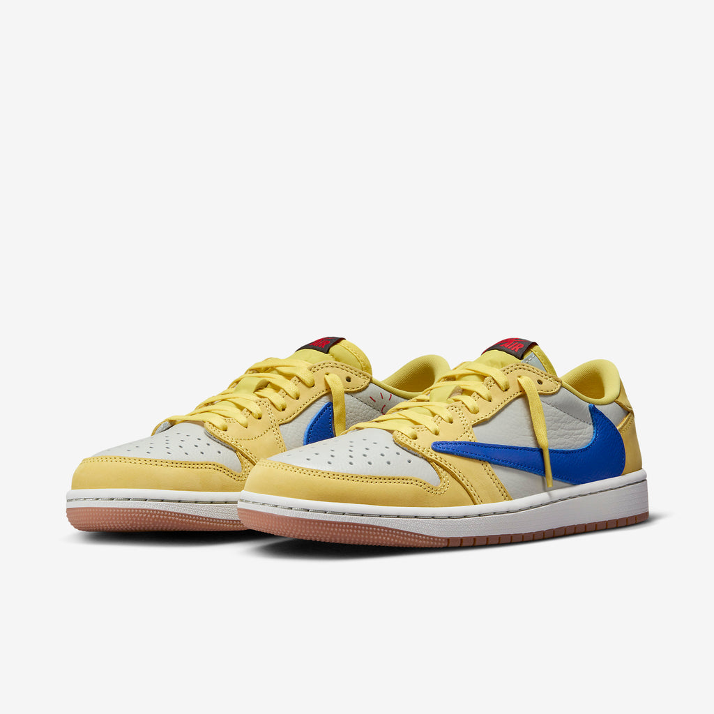 Air Jordan 1 Low OG SP Travis Scott Womens "Canary" DZ4137-700