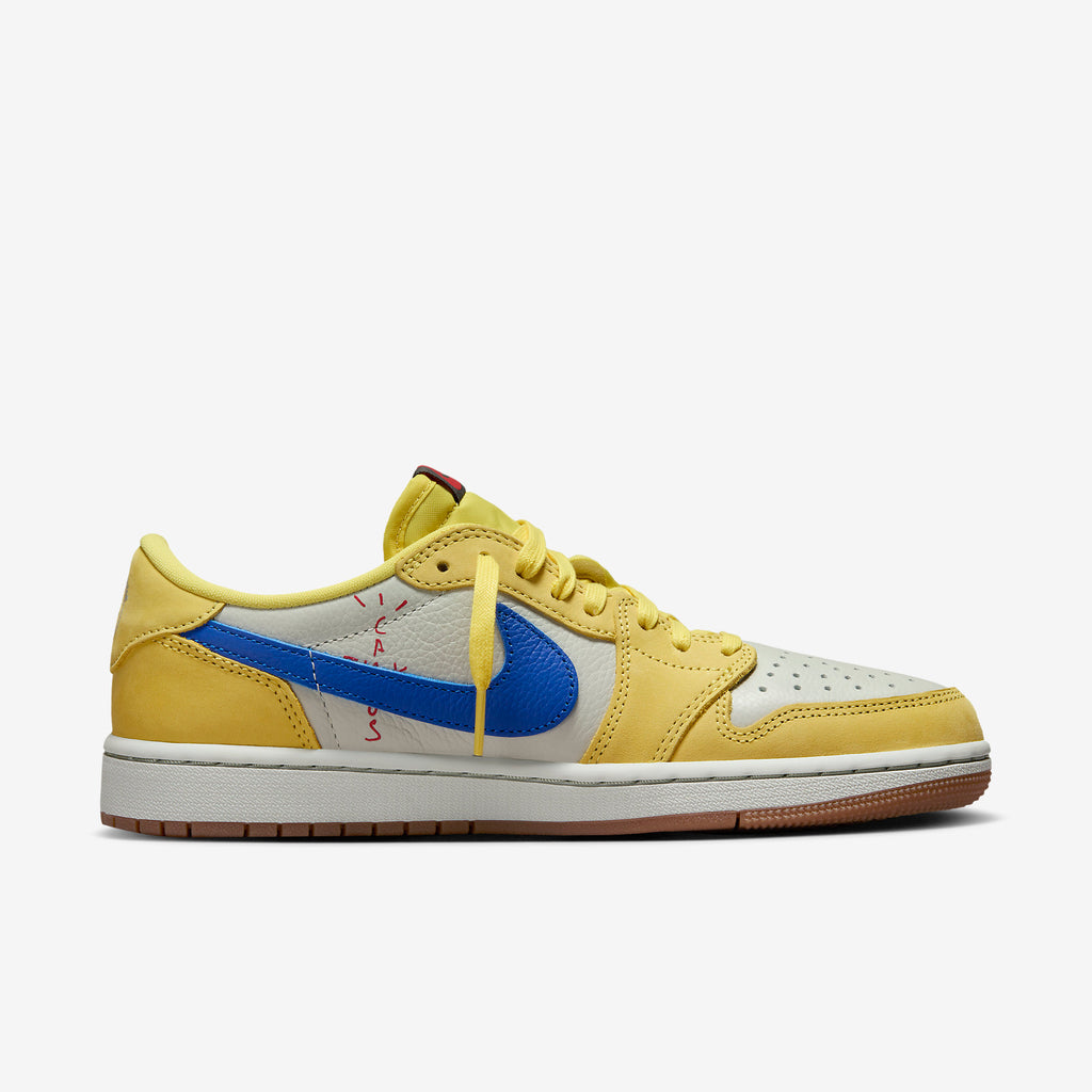 Air Jordan 1 Low OG SP Travis Scott Womens "Canary" DZ4137-700