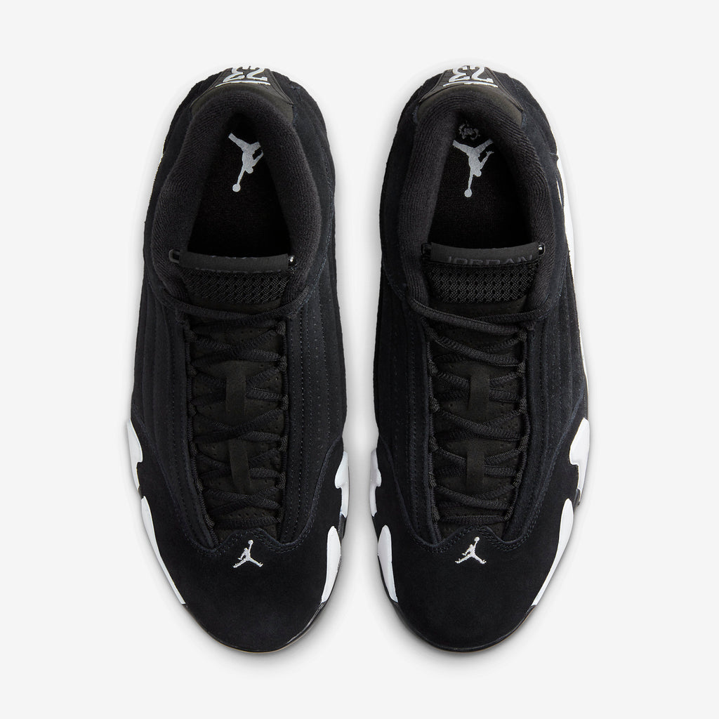 Air Jordan 14 "Black White" 487471-016
