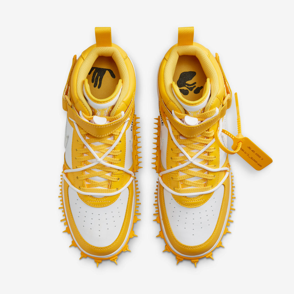 Nike Air Force 1 Mid Off-White "Varsity Maize" DR0500-101
