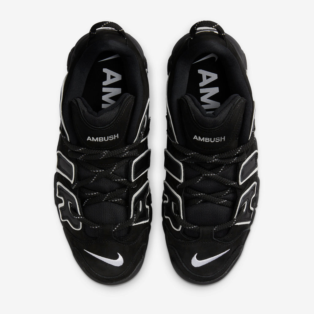 Nike Air More Uptempo Low AMBUSH "Black White" FB1299-001