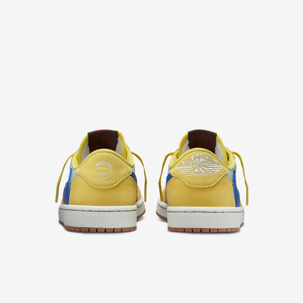 Air Jordan 1 Low OG SP Travis Scott Womens "Canary" DZ4137-700