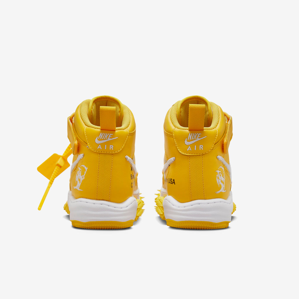 Nike Air Force 1 Mid Off-White "Varsity Maize" DR0500-101