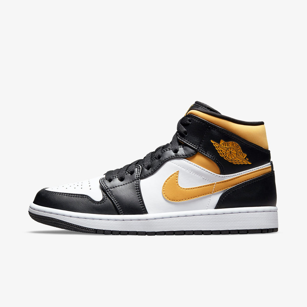 Jordan 1 Mid "White Pollen Black" - Shoe Engine