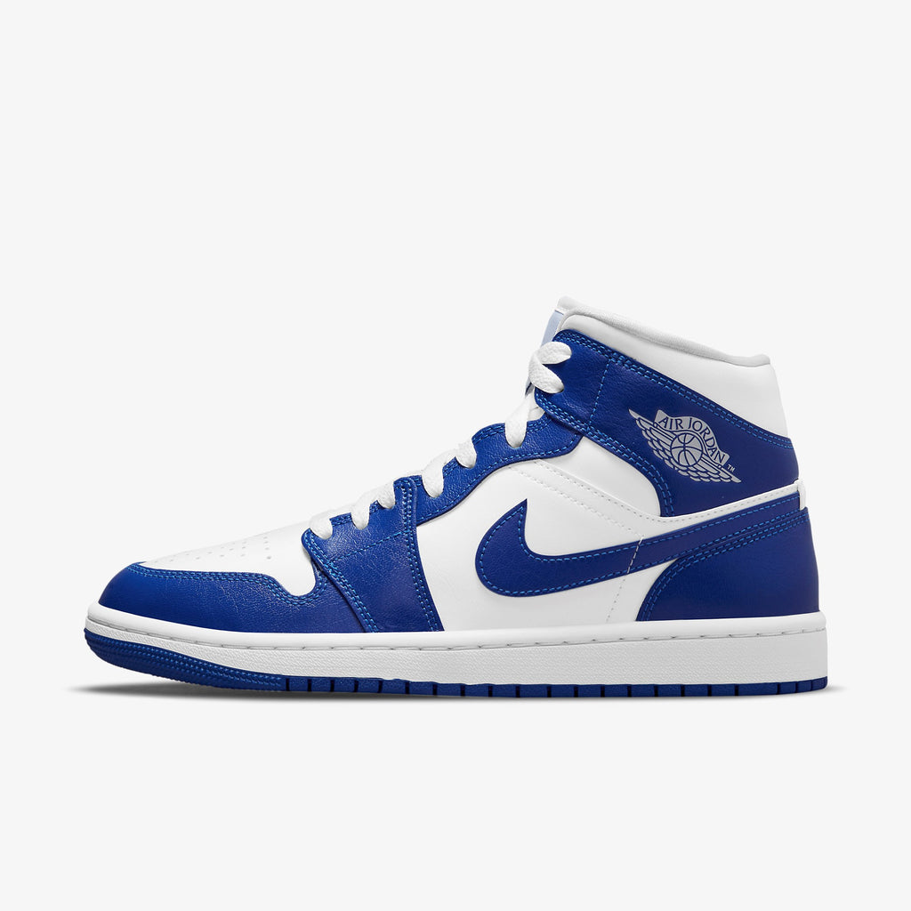 Jordan 1 Mid Womens "Kentucky Blue" - Shoe Engine