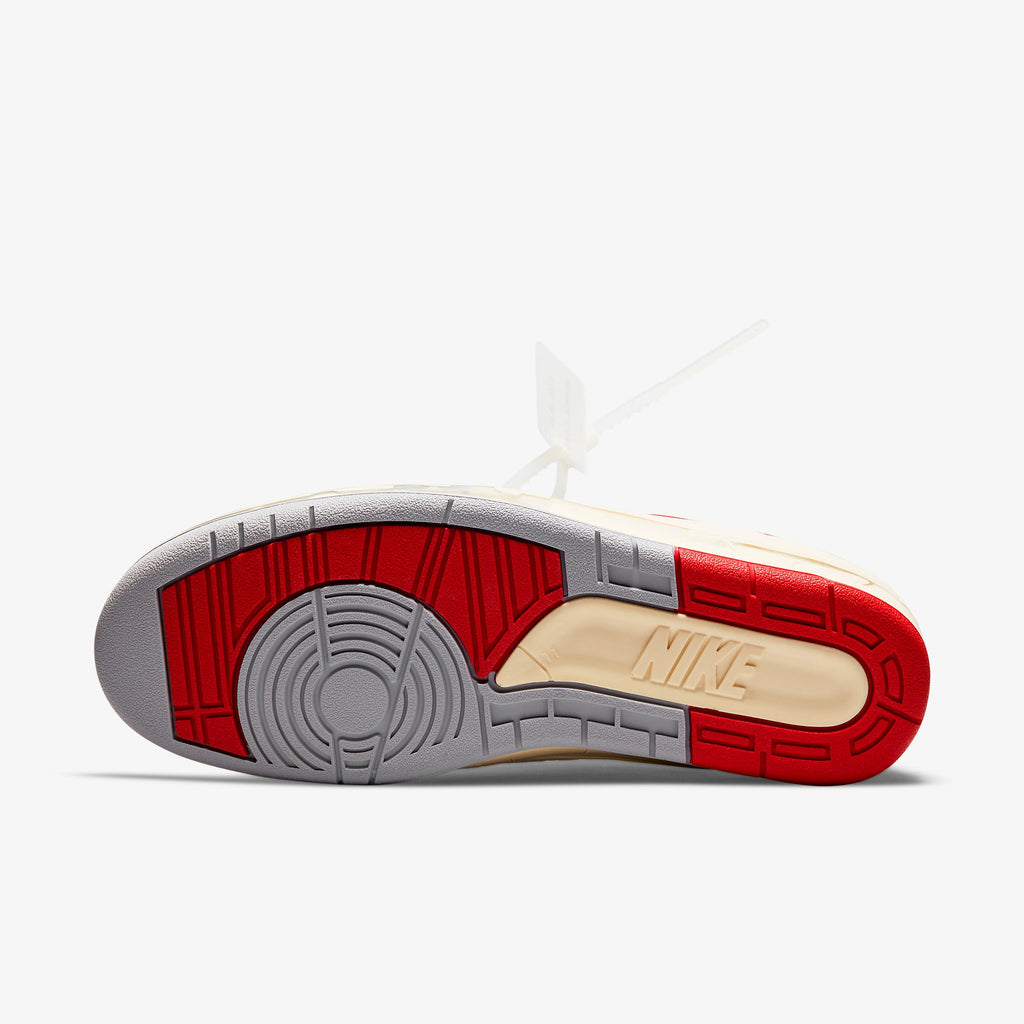 Air Jordan 2 Low Off-White™ "White & Red" - Shoe Engine