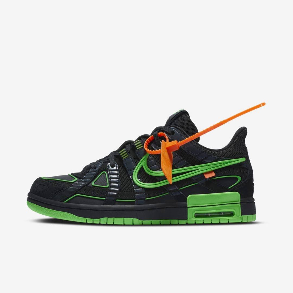 Nike Air Rubber Dunk Off-White™ "Green Strike" - Shoe Engine