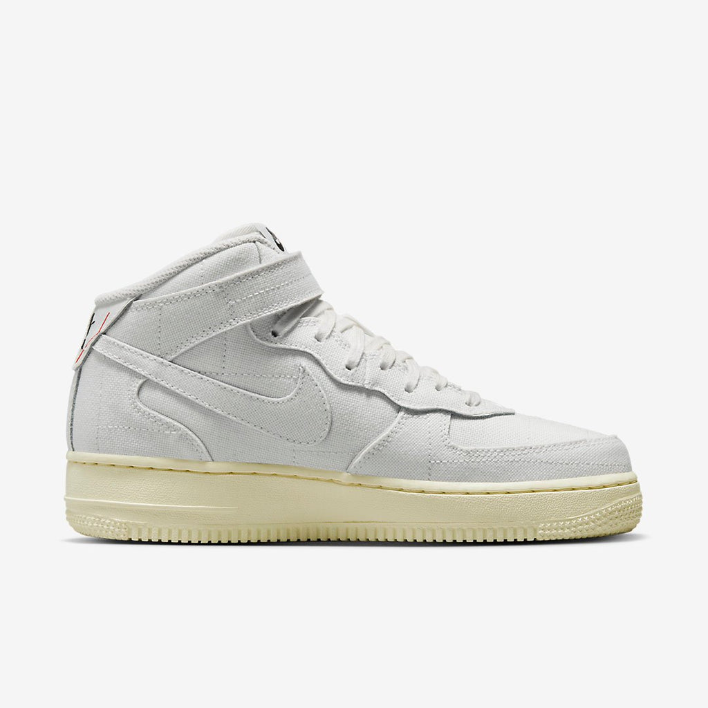 Nike Air Force 1 07 Mid Womens "White Canvas" DZ4866-121