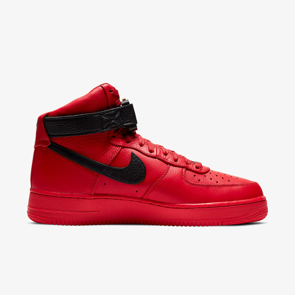 Nike Air Force 1 High x Alyx "University Red and Black" - Shoe Engine