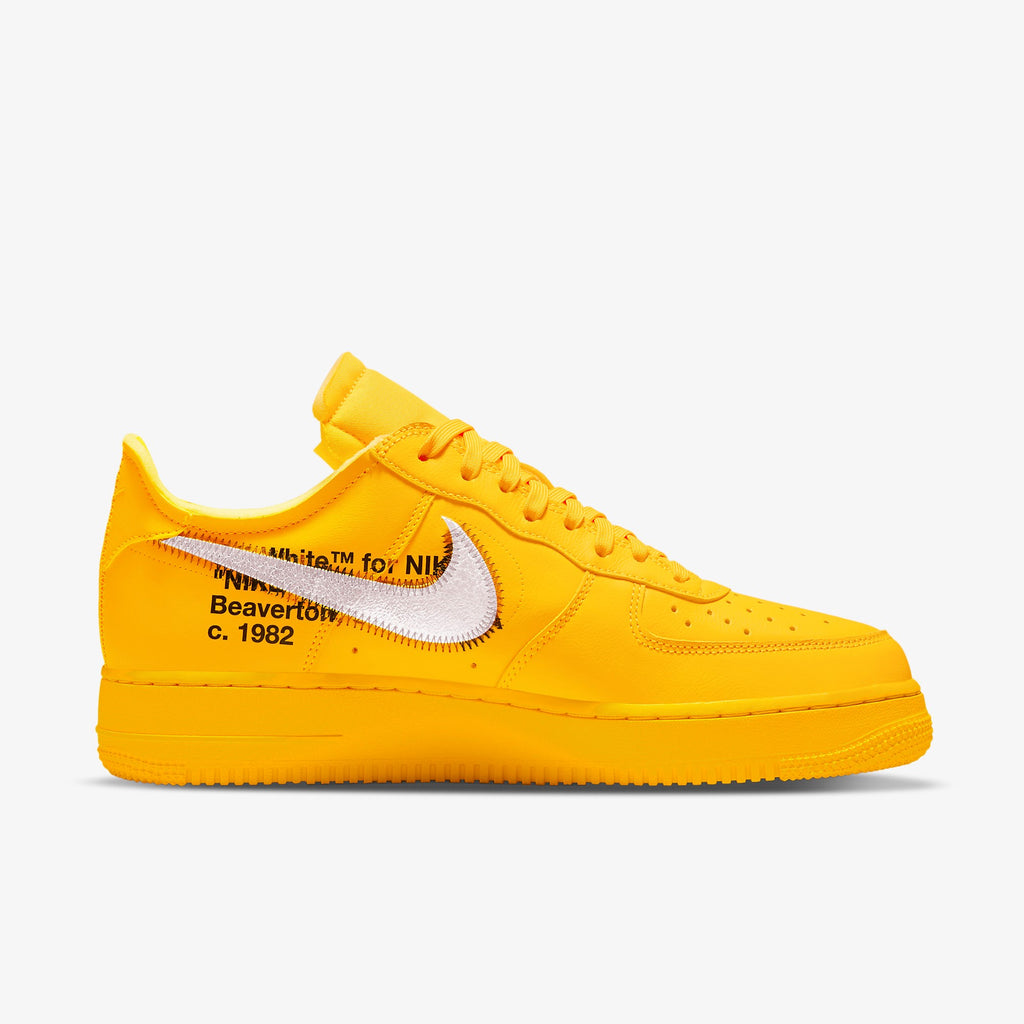 Nike Air Force 1 Low Off-White™️ "University Gold" - Shoe Engine