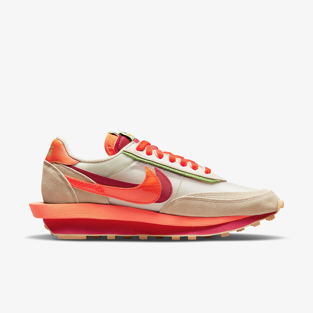Nike LDWaffle Sacai x CLOT "Orange Blaze" - Shoe Engine