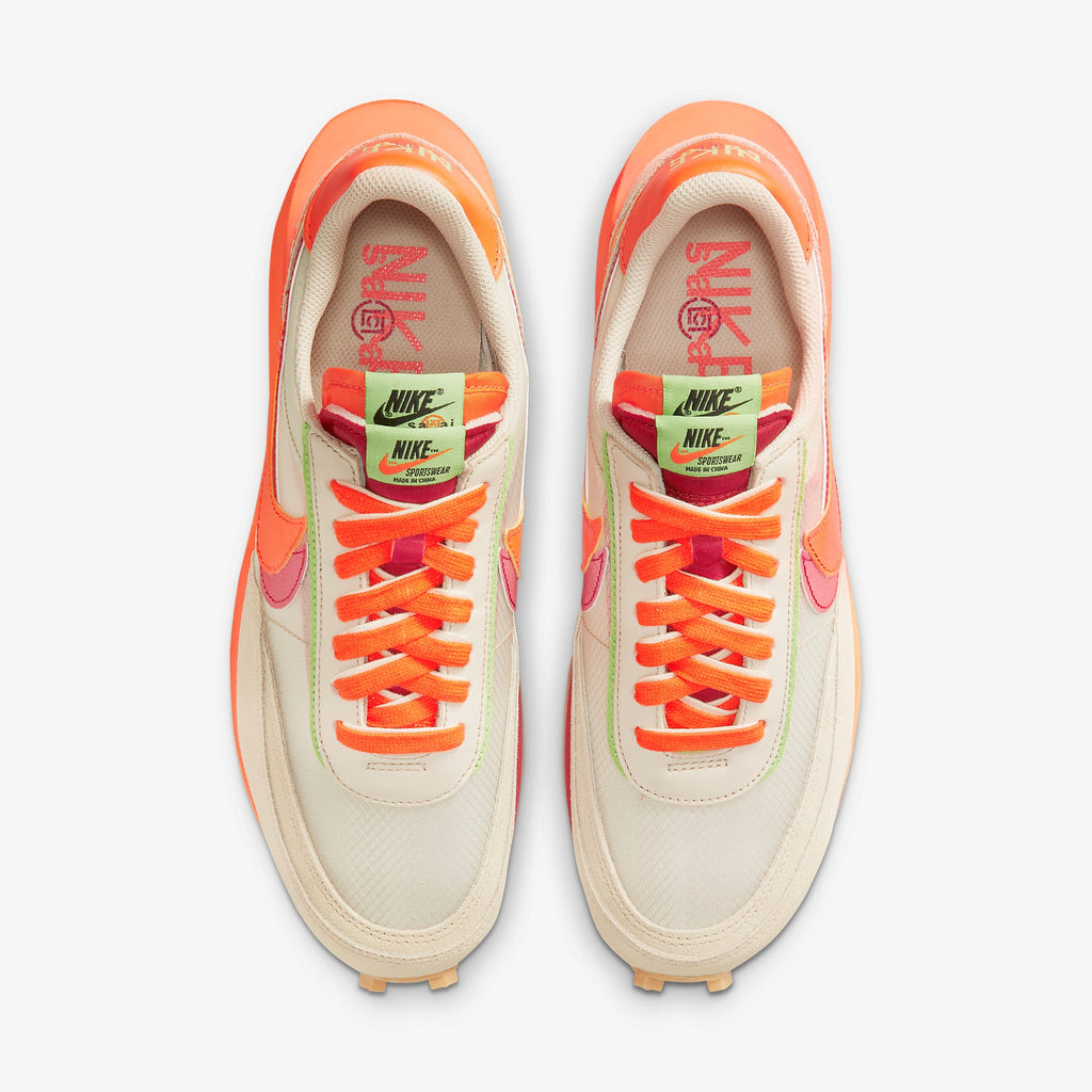 Nike LDWaffle Sacai x CLOT "Orange Blaze" - Shoe Engine