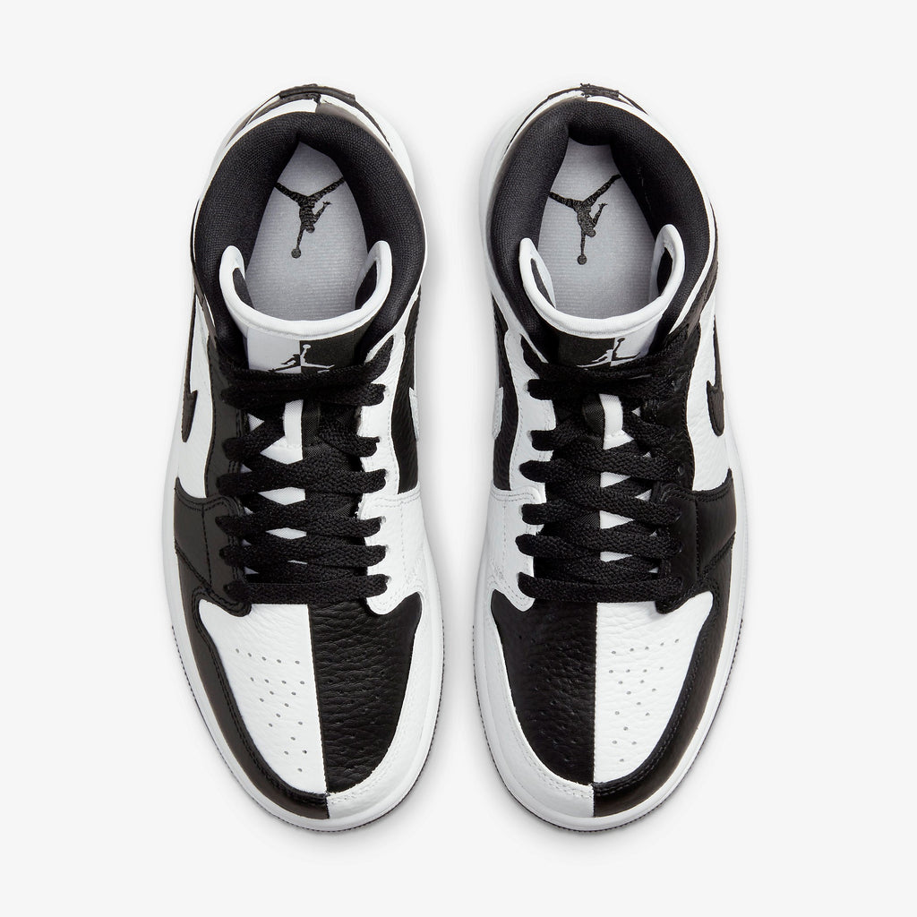 Jordan 1 Mid SE Womens "Split" Black & White DR0501-101