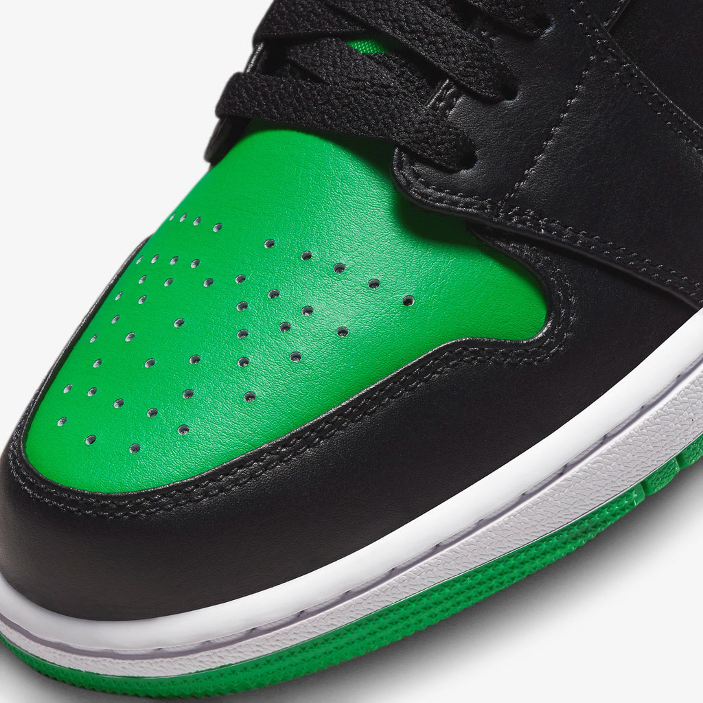 Air Jordan 1 Low "Black Lucky Green" 553558-065