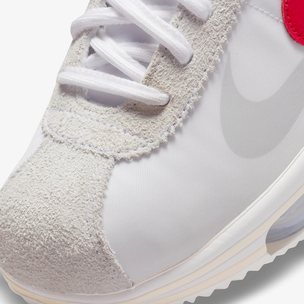 Nike Zoom Cortez Sacai "White & Red" DQ0581-100