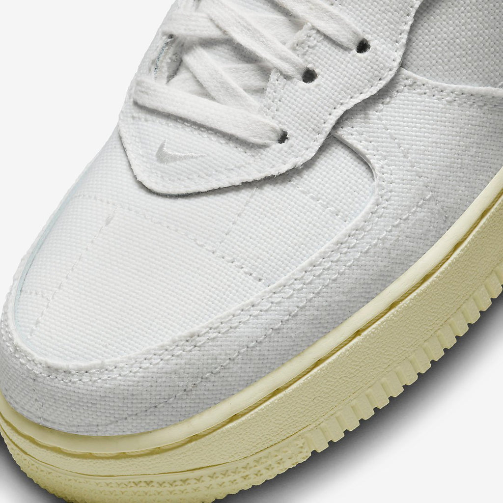 Nike Air Force 1 07 Mid Womens "White Canvas" DZ4866-121