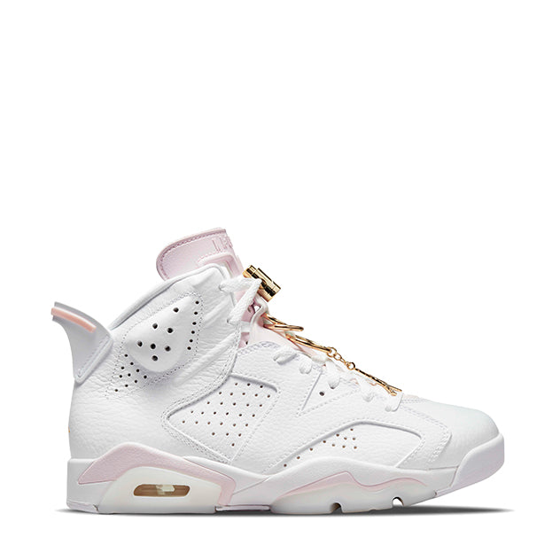 Air Jordan 6 Womens Gold Hoops Dh9696 100 Shoe Engine 