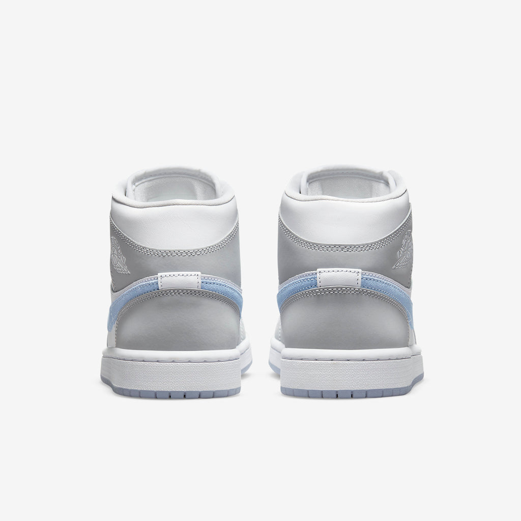 Jordan 1 Mid Womens "Aluminum" Wolf Grey - Shoe Engine